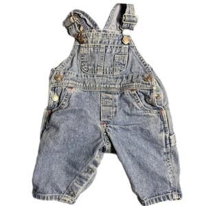 90s baby gap denim overalls